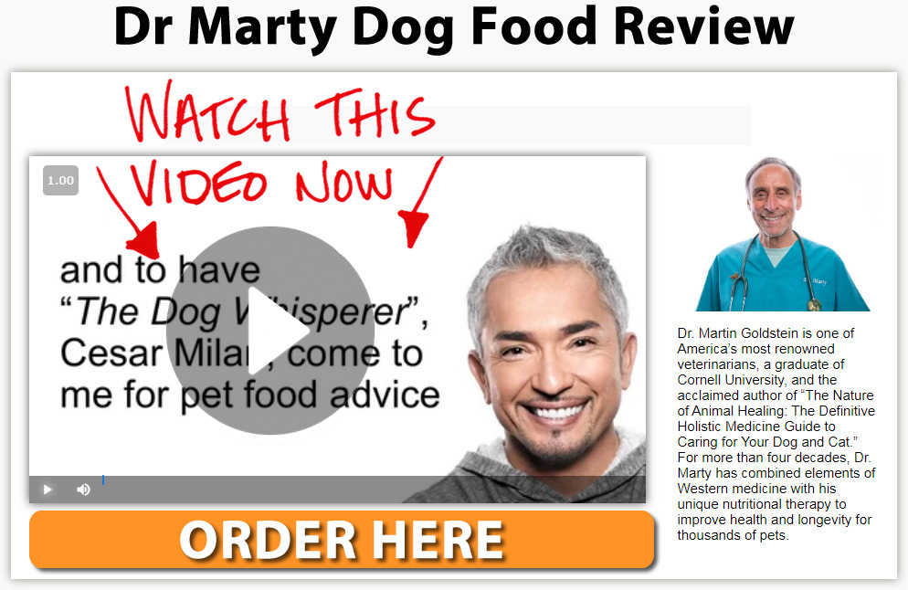 Dr Marty Dog Food