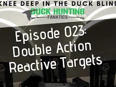 Double Action Reactive Targets: Self-Sealing Color-Changing Knockdown Targets